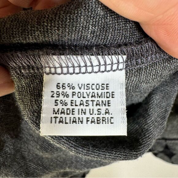 Bryn Walker Lagenlook Knit Button Front Jacket Cardigan Sweater Polka Dot Medium - Picture 7 of 8